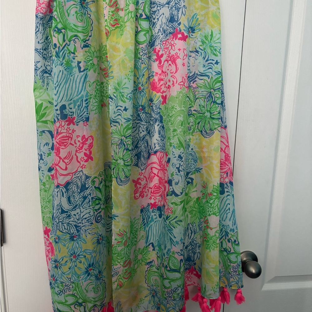Lilly Pulitzer Wrap with Tassels